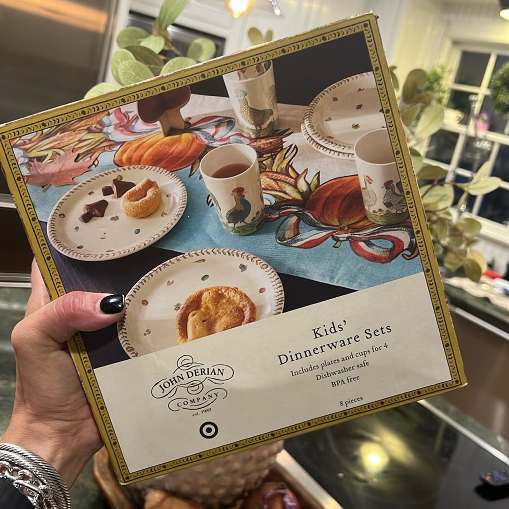 John Derian Dinnerware Kids Set 🧸🦀